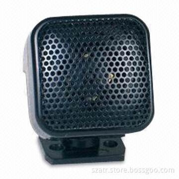 Electric Car Horn with 25W Output Power and 6 to 12V DC Rated Voltage